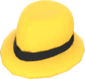 Painted Flipped Trilby E7B53B.png