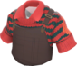 Painted Cool Warm Sweater 2F4F4F Under Overalls.png