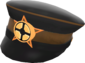 Unused Painted Heavy Artillery Officer's Cap A57545.png