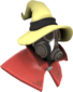 Painted Seared Sorcerer F0E68C Hat and Cape Only.png