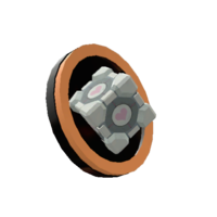 Backpack Companion Cube Pin.png