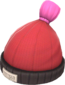 Painted Boarder's Beanie FF69B4 Classic Demoman.png