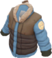 Painted Down Tundra Coat 2D2D24 BLU.png
