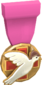 Painted Tournament Medal - Heals for Reals FF69B4 Donor Medal.png