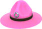 Painted Sergeant's Drill Hat FF69B4.png