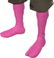 Painted Red Socks FF69B4.png