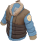 Painted Down Tundra Coat 7C6C57 BLU.png