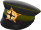 Unused Painted Heavy Artillery Officer's Cap 808000.png