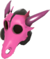 Unused Painted Pyromancer's Mask FF69B4 Full Color Paint Straight.png