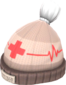Painted Boarder's Beanie E6E6E6 Personal Medic.png