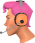 Painted Greased Lightning FF69B4 Headset.png
