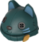 Painted Lucky Cat Hat 2F4F4F BLU.png