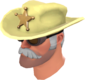 Painted Sheriff's Stetson F0E68C Style 2.png