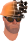 Painted Defragmenting Hard Hat 17% 694D3A.png