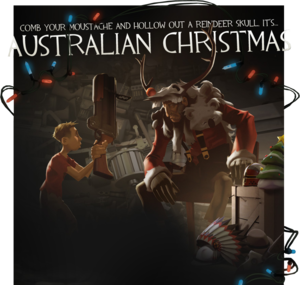 Pagina principal de la actualización de la Navidad australiana