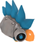 Painted Robot Chicken Hat 256D8D.png
