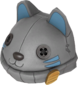Painted Lucky Cat Hat 7E7E7E BLU.png
