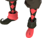 Painted Harlequin's Hooves 2D2D24.png