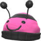 Painted Bumble Beenie FF69B4.png