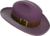 Noble Hatter's Violet (Crocleather Slouch)