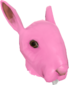Painted Horrific Head of Hare FF69B4.png
