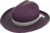 Noble Hatter's Violet (Buckaroo's Hat)
