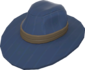 Painted A Hat to Kill For 7C6C57 BLU.png