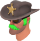 Painted Sheriff's Stetson 32CD32.png