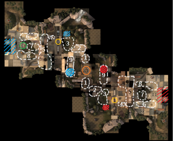 Snakewater's locations