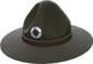 Painted Sergeant's Drill Hat 2D2D24.png