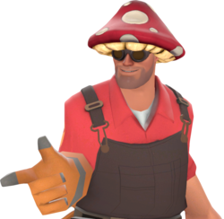 Toadstool Topper Official Tf2 Wiki Official Team Fortress Wiki