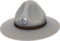 Painted Sergeant's Drill Hat 7E7E7E.png