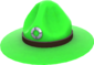 Painted Sergeant's Drill Hat 32CD32.png