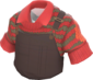 Painted Cool Warm Sweater 7C6C57 Under Overalls.png
