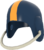 An Air of Debonair (BLU) (Football Helmet)