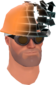Painted Defragmenting Hard Hat 17% 2F4F4F.png