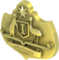 Unused Painted Tournament Medal - ozfortress OWL 6vs6 F0E68C Regular Divisions First Place.png