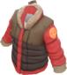 Painted Down Tundra Coat 7C6C57.png