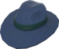 Painted A Hat to Kill For 2F4F4F BLU.png
