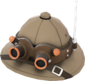 Painted Lord Cockswain's Pith Helmet 7C6C57.png