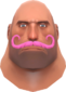 Painted Mustachioed Mann FF69B4 Style 2.png